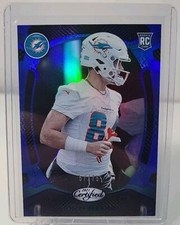 2021 Certified Rookies Mirror Blue #169 Hunter Long 57/75 (RC)  Miami Dolphins