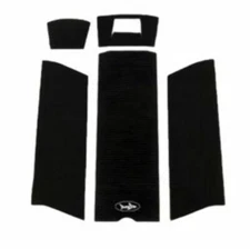 Kawasaki JS 300 440 550 82-89 Elite Traction Mats Foot Pad  w PSA BlackTip