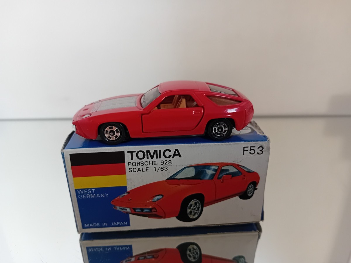 Tomica F53 Porsche 928 With Logo Near Mint in Box | eBay