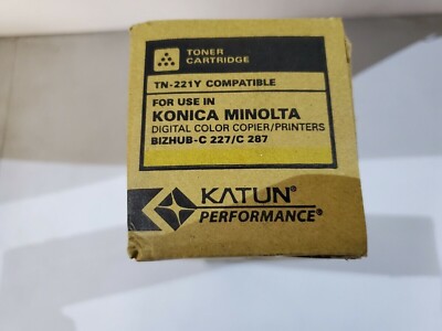Katun TN-221Y Kompatibel Toner Gelb für Konica Minolta (49189)