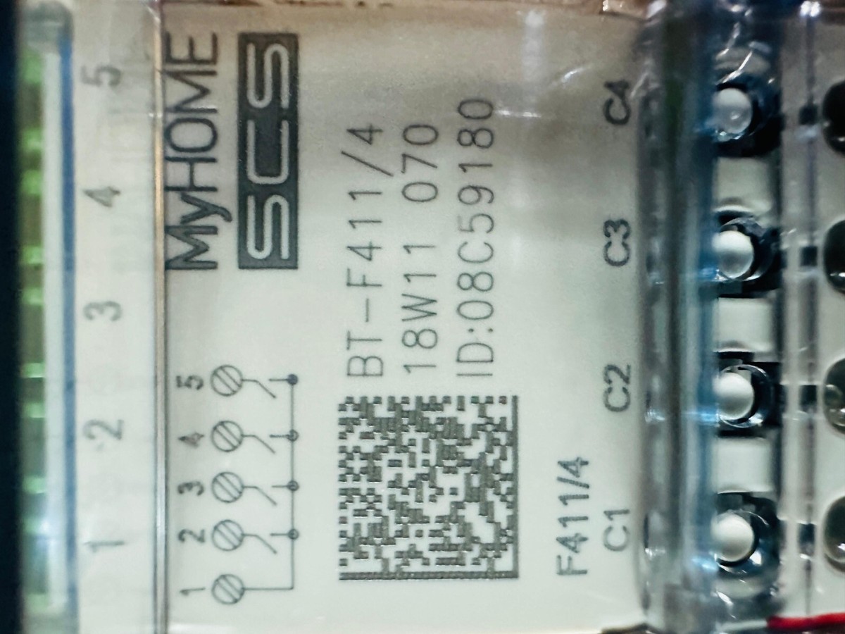 Attuatore Legrand BTicino SCS 4 Relè - Modulo DIN Per Automazione Domotica - Foto 3