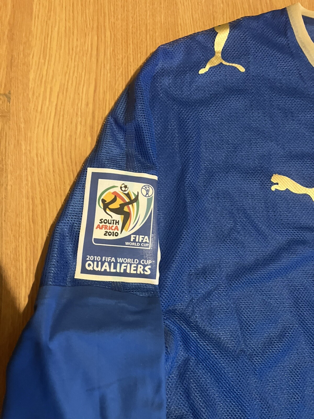 Italia Matchworn trikotspieler utileria Maillot # 8 Gatusso 2008 Vs Bulgaria image 6