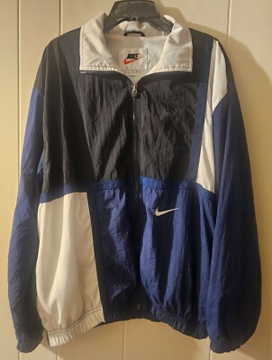 Zip Up Nike 05553 Jacket Sold At Auction: Vintage Nike Windbreaker