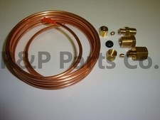 Oil Pressure Gauge Line Kit Copper Tubing 18 X 6 Car Truck Tractor Equipment