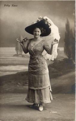 CPA AK Polly Koss THEATER STAR (640970)
