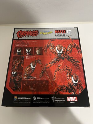 MAFEX No.118 Carnage (Comic Ver.) Reissue Medicom Toy Action
