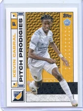 2022 Topps MLS Pitch Prodigies Rookie #172 Kévin Cabral - LA Galaxy RC