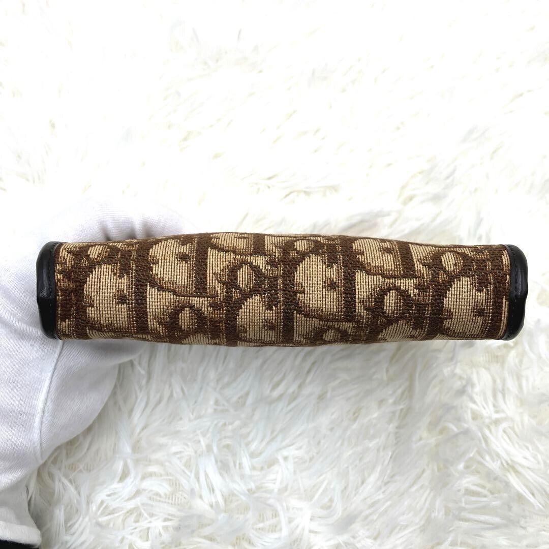 Christian Dior Trotter Pouch coin case Canvas color Brown Gold Christian Dior Trotter Pouch coin case Canvas color Brown Gold