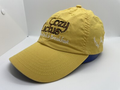 Cozy Cactus Bed & Breakfast Sedona AZ Cap Hat Women Adjustable Yellow  Cotton | eBay