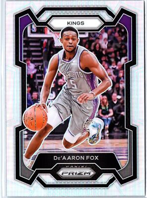 2023-24 Panini Prizm #6 De'Aaron Fox Prizms Silver | eBay