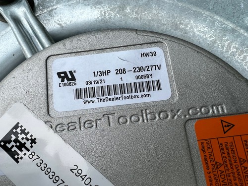Motore soffiatore Bosch 8733939710 *Serie LM movimentatore aria 2-4 tonnellate 208-230/277V * NUOVO - Foto 3 di 13