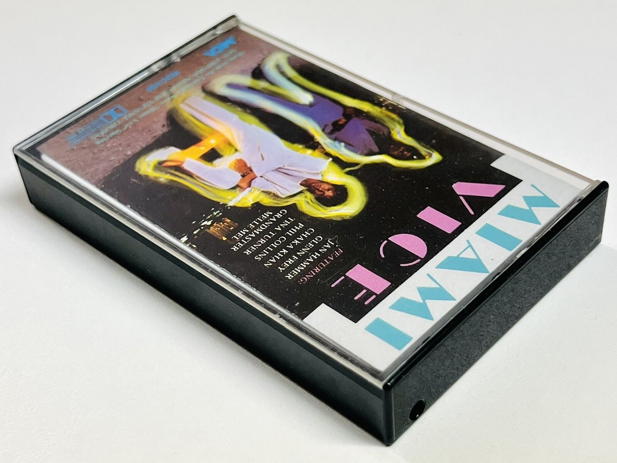MIAMI VICE Soundtrack Cassette Tape 1985 Jan Hammer Tina Turner