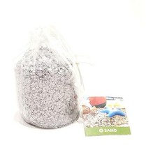 New Akasha Decorative Accent Silver Metallic Sand 24 oz - NWT