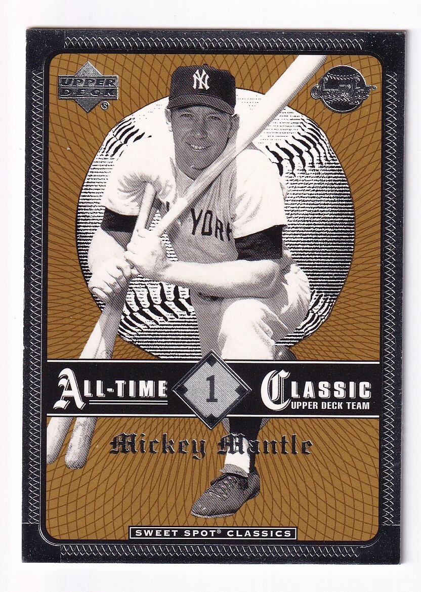 Mickey Mantle 2002 Upper Deck All-Time Classic Card # 1 | eBay