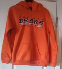 Chicago Bears NFL Team Apparel Youth Graphic Hoodie Tek Warm