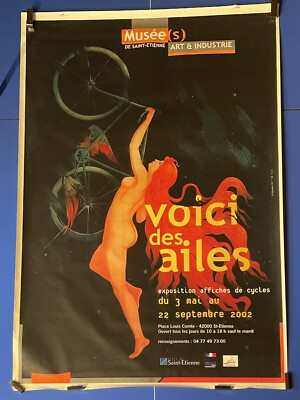 Fahrradposter, Vintage Poster, altes Plakat, Werbeplakat￼￼
