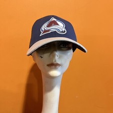 Official Fanatics Used Colorado Avalanche 2021 Playoffs Hat Cale Makar