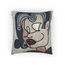 People Pillows 17x18  Titled “Leela Von Zwek” Pop Art Superhero Pillow