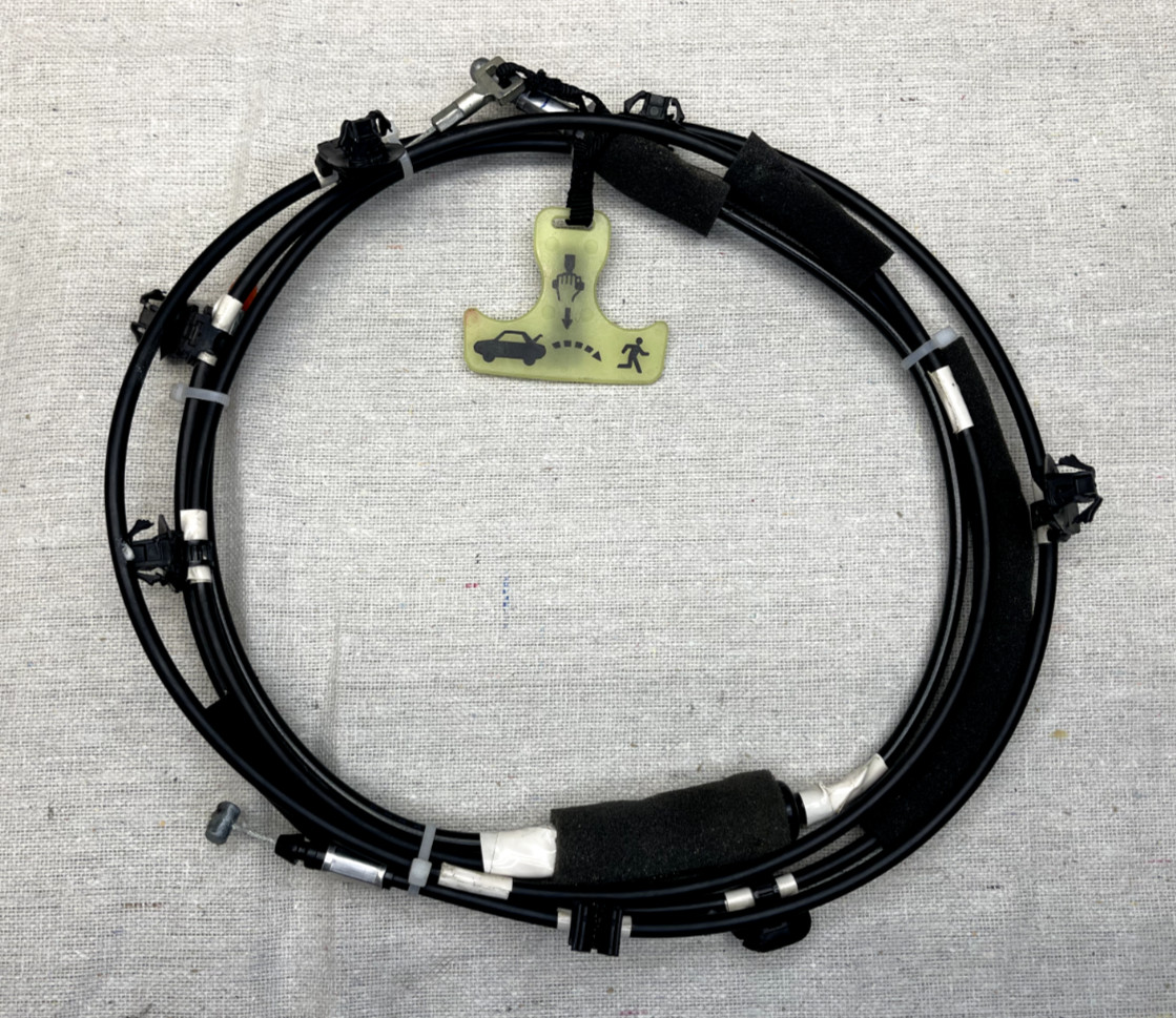 10-15 Lexus IS250C IS350C CONVERTIBLE TRUNK DOOR RELEASE CABLE OEM 64607-53050