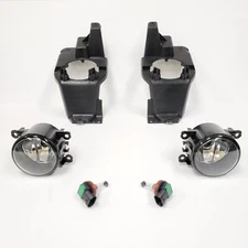 Front Bumper Fog Light Kit Fit 2011-2015 Ford Explorer Clear Lens w/ Brackets