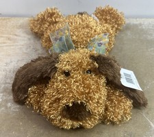 Chosun Plush Dog Floppy Puppy Butterscotch Color 12" Curley Hair Plush W/Tag