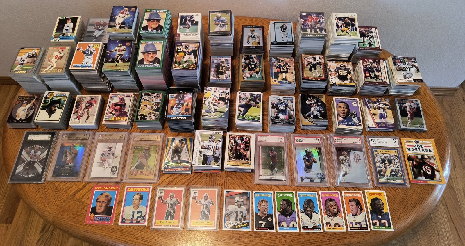 Estate Sale Sports Cards Lots 40+ Year Collection (Football) Rookies
