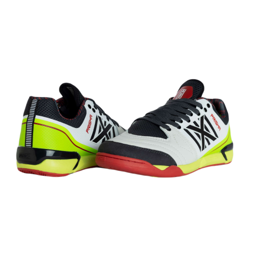 Munich Prisma Futsal Shoes Mens 027 White Yellow Black - All Sizes