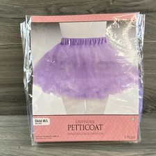 Tutu Lavender Petticoat Child M/L Dress Up Cosplay Costume 1pc Tutu Purple