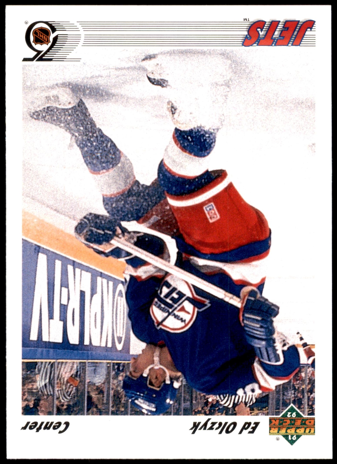 Ed Olczyk #387b 1991-92 Upper Deck
