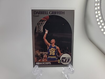 1990-91 NBA Hoops - #289 Darrell Griffith Utah Jazz Basketball