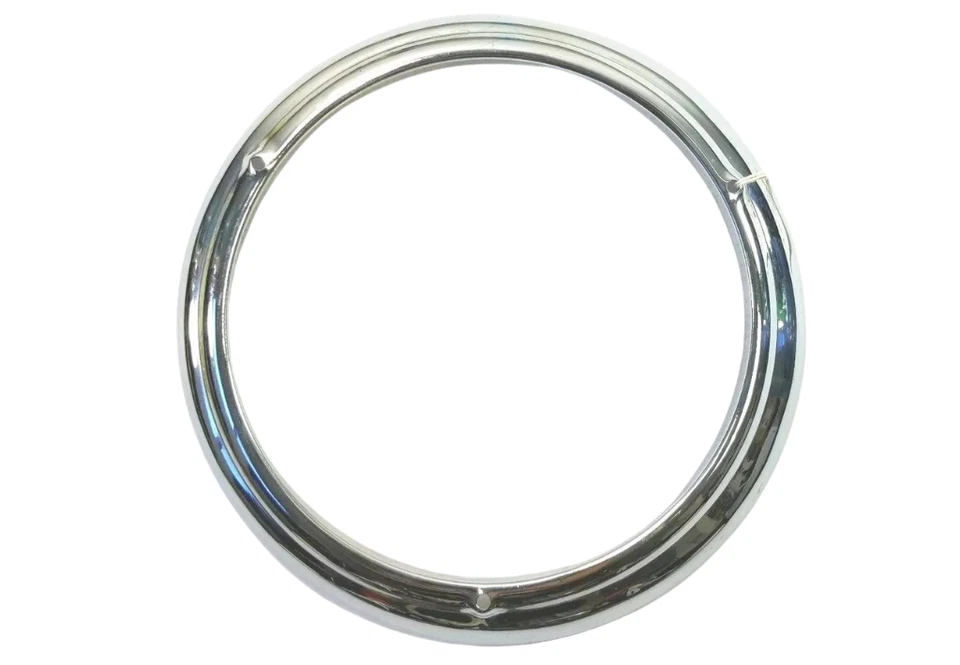 1942 Plymouth P-14C Special Deluxe левая фара лампа хромированный ободок крышка отделки. - Изображение 2 из 4