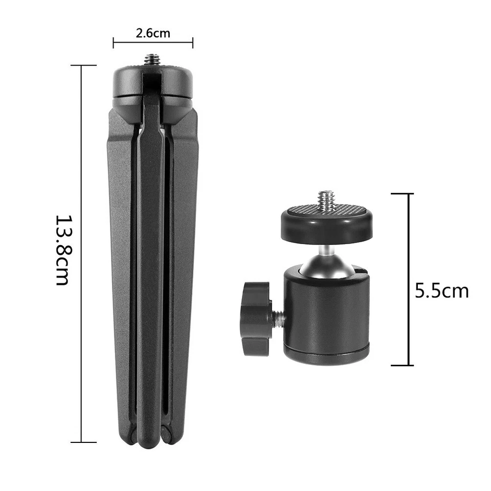 Aluminium alloy Selfie Stick Stand Portable Tripod for Gopro camera Cell Phone - Image 2 of 4