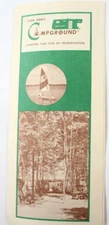 Lynn Ann's Campground Brochure. On Big St. Germain Lake. St. Germain, Wisconsin.