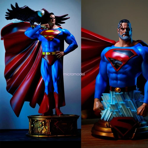 Mr. Mouse Studio 1/4 Superman Clark Kent Resin Statue Model Collectible 24" Gift