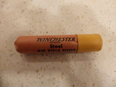 Winchester BB's, New Old inventory, full cardboard tube of BB's, Made in USA,#BB