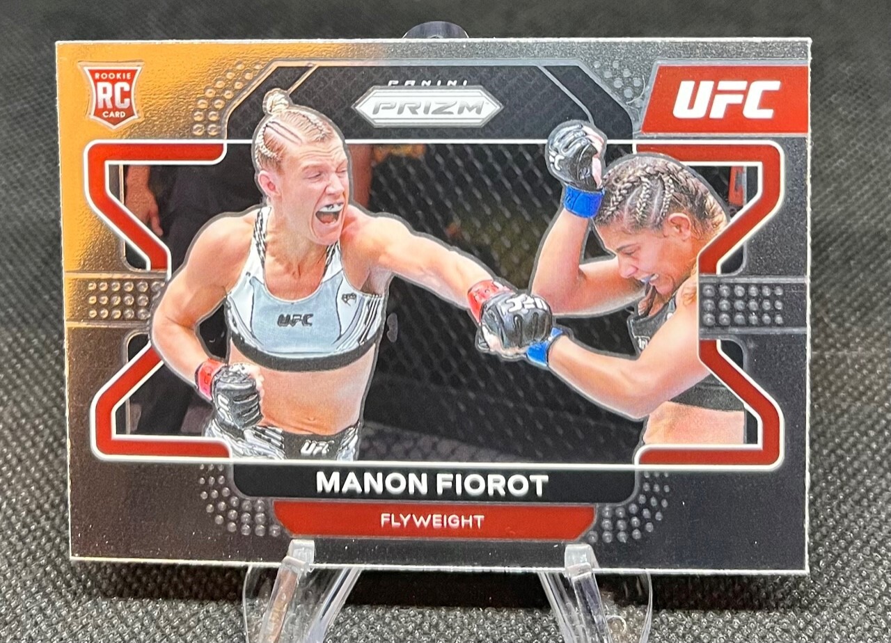2022 Panini Prizm UFC Manon Fiorot Flyweight Rookie Card #36