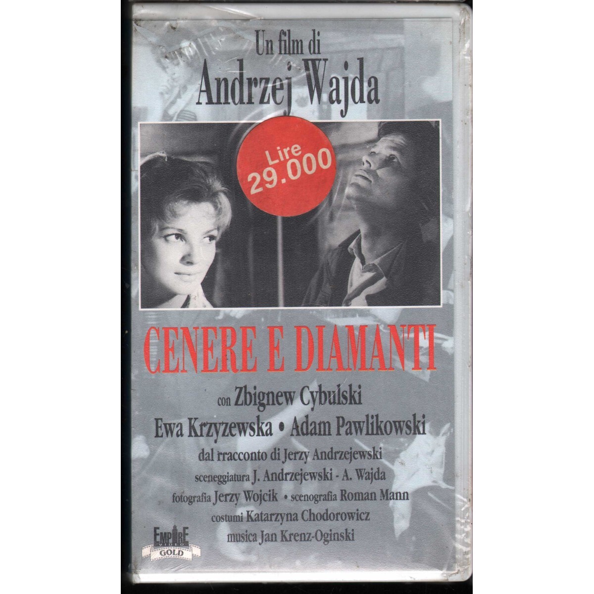 Ashes And Diamonds VHS Andrzej Wajda Univideo - EMPS32310 Sealed