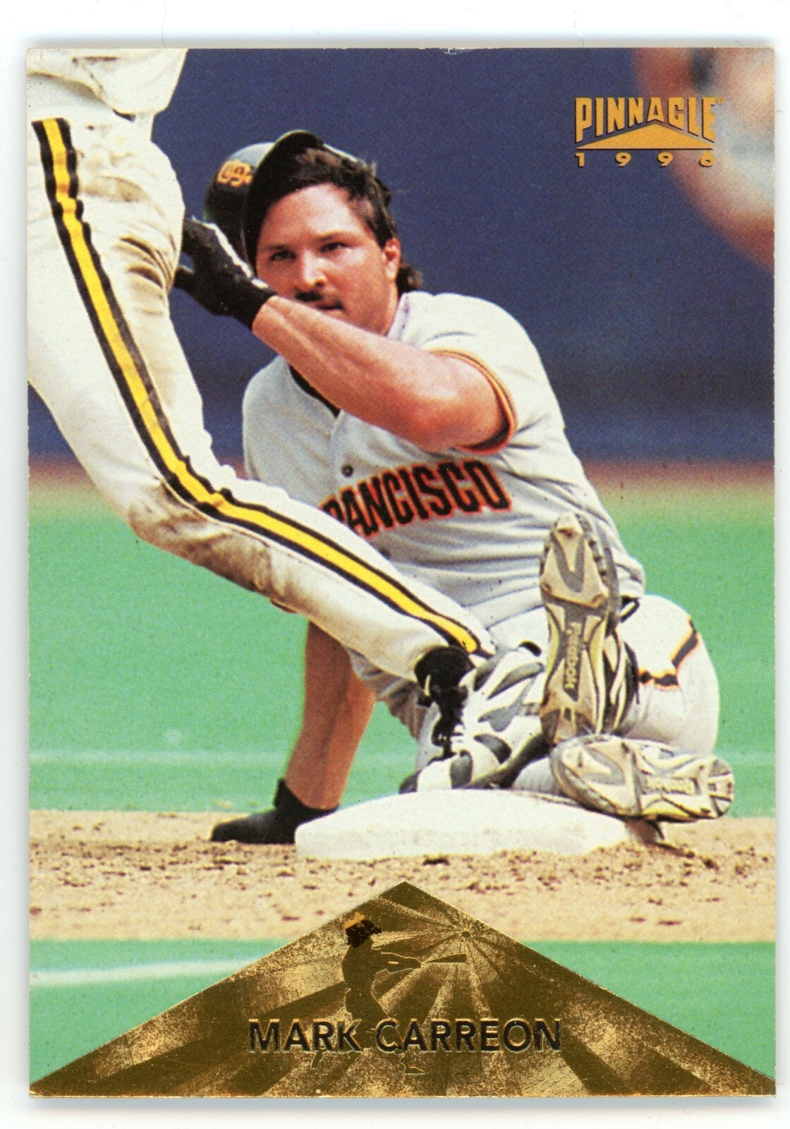 1996 Pinnacle Mark Carreon Card #317