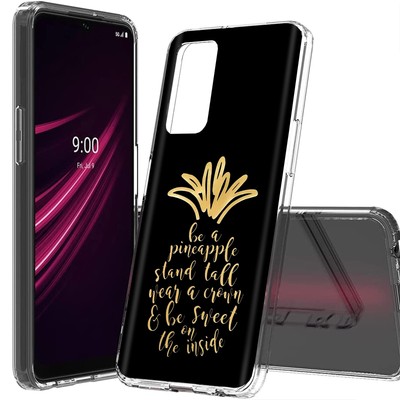 Total Guard Cover Case for T-Mobile REVVL V+ Plus 5G, Pineapple Quote