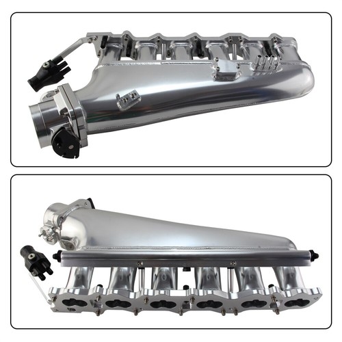 Intake Manifold Fuel Rail 90mm Throttle Body For Skyline RB25DET R33 1993-1998 - Picture 8 of 12