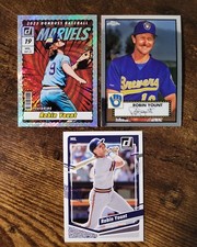 2023 Donruss Marvels Rapture, Base Dunruss  & 2021 Chrome Platinum Robin Yount. 
