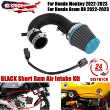 For 2022-2025 HONDA GROM RR BLACK Short Ram Air Intake 2022-25 HONDA MONKEY US