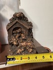 Vintage Dog,Puppies Doghouse with cat on the top! Rare! The original one no gold — photo 3