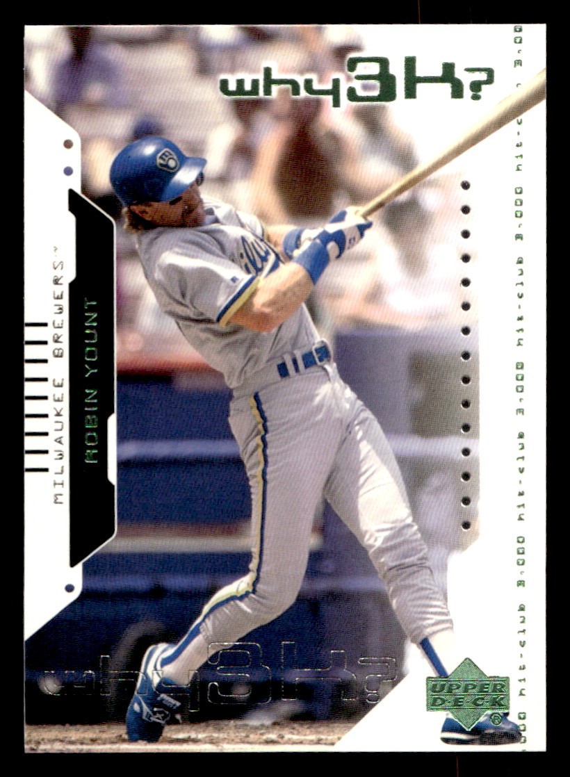 Robin Yount - 2000 Upper Deck Hitter's Club Baseball card #59 Milwaukee Brewers