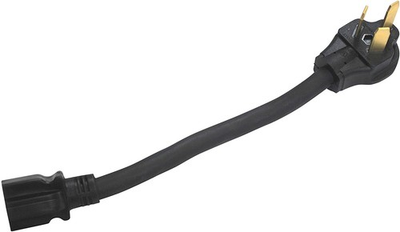 #ad Gas To Electrical Stove Power Convert Cord. 10 50P High Volt Plug black $58.36