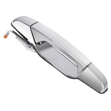 Exterior Chrome Door Handle Rear Left Driver Side Replacement for 2007-2013 C...
