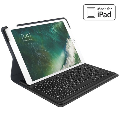 Keyboard With Smart Connector Case Stand For Pro 10.5 Black - 第 12/13 張圖片
