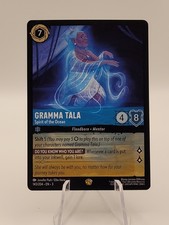 EN3 Disney Lorcana GRAMMA TALA Legendary #143 Spirit of the Ocean Inklands