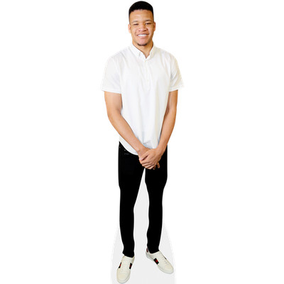 Kevin Knox (weißes Top) Mini Size Cutout