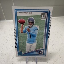 2025 Panini Donruss Rated Rookie Cam Ward #350 Tennessee Titans NFL Card. rookie card picture